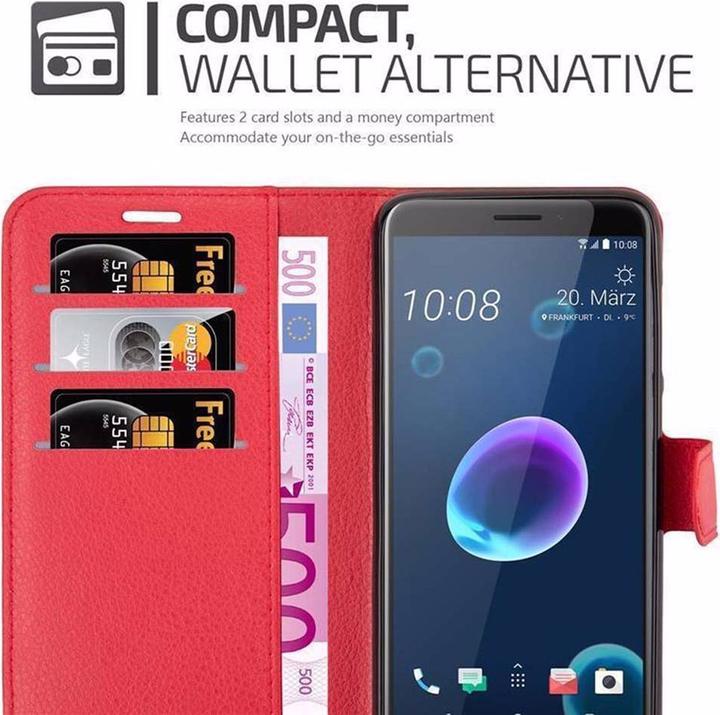Productafbeelding Cadorabo Boek met kaft met standfunctie (HTC Desire 12)