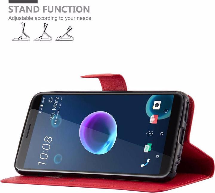 Productafbeelding Cadorabo Boek met kaft met standfunctie (HTC Desire 12)