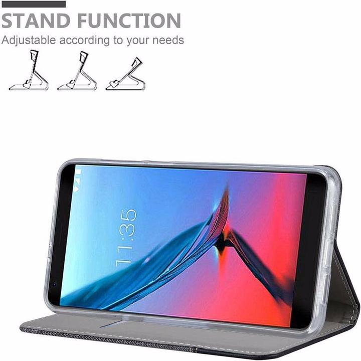 Produktbild Cadorabo Book Jeans Optik Cover (ZTE Blade V9)
