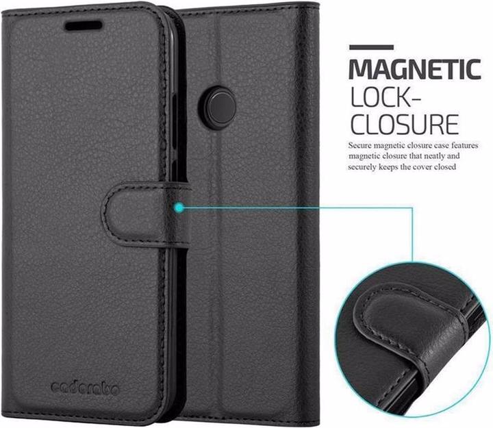 Actual product image Cadorabo Book with stand function cover (Huawei P20 Lite)
