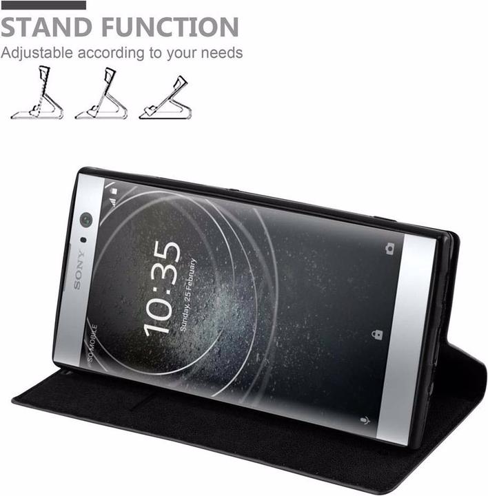 Productafbeelding Cadorabo Boek Onzichtbare Magneethoes (Sony Xperia XA2)