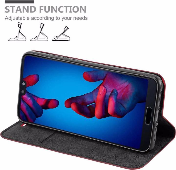 Produktbild Cadorabo Book Invisible Magnet Cover (Huawei P20)