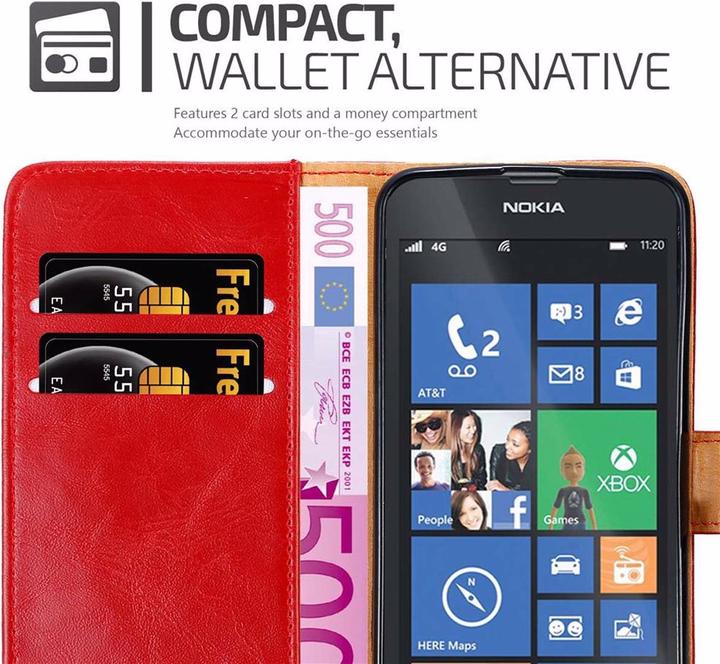 Image du produit Cadorabo Book Couverture de luxe (Nokia Lumia 520)