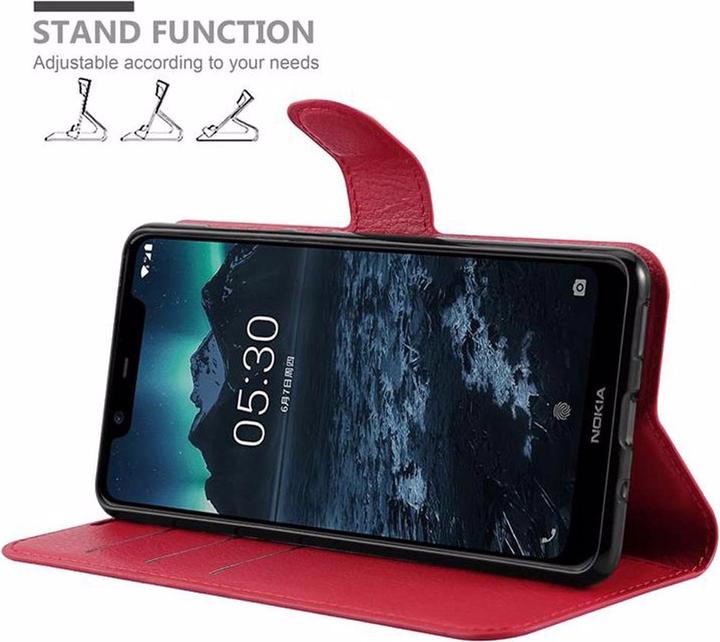 Image du produit Cadorabo Book avec fonction stand Cover (Nokia 5.1)