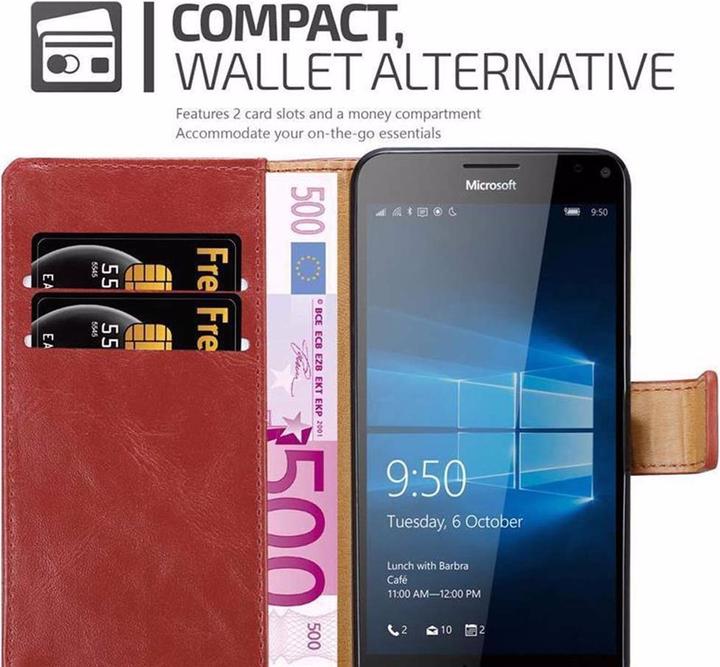 Productafbeelding Cadorabo Boek Luxe Omslag (Microsoft Lumia 950 XL)