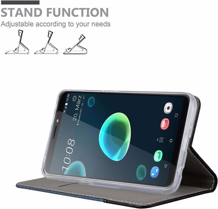 Productafbeelding Cadorabo Boek Jeans Optiek Cover (HTC Desire 12+)