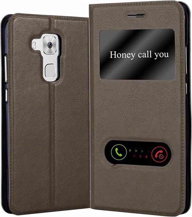 Produktbild Cadorabo Book mit View Doppelfenster Cover (Huawei Nova Plus)