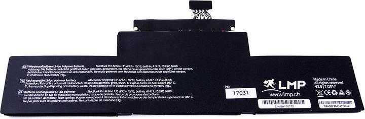 Produktbild LMP MacBook Pro15" A1417 (6 Zellen, 8670 mAh)