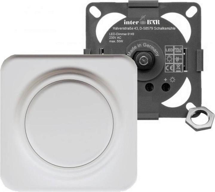 Image du produit interBär 8149-008.01 Variateur encastrable pour meuble Blanc