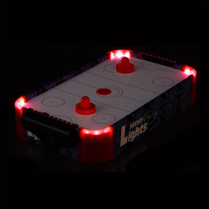 Immagine prodotto Relaxdays Hockey da Tavolo Gioco LED, Colorato