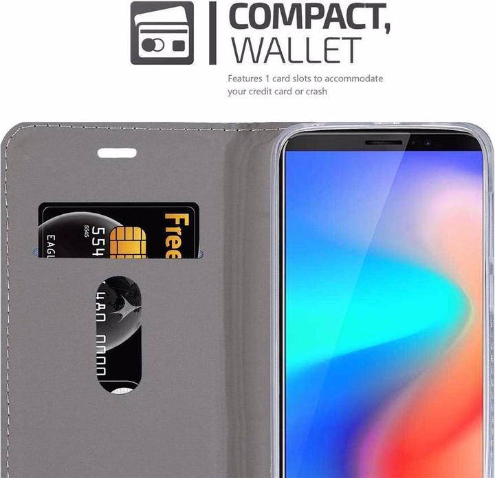 Actual product image Cadorabo Book Jeans Optics Cover (Samsung Galaxy J3 Pro)