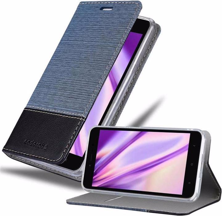 Productafbeelding Cadorabo Boek Jeans Optiek Cover (Xiaomi Redmi Note 5A)