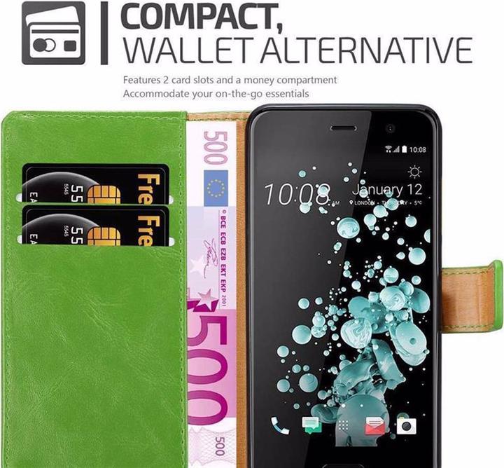 Actual product image Cadorabo Book Luxury Cover (HTC U Play)
