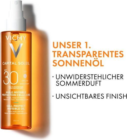 Actual product image Vichy Capital Soleil (Suntan oil, SPF 30, 200 ml)