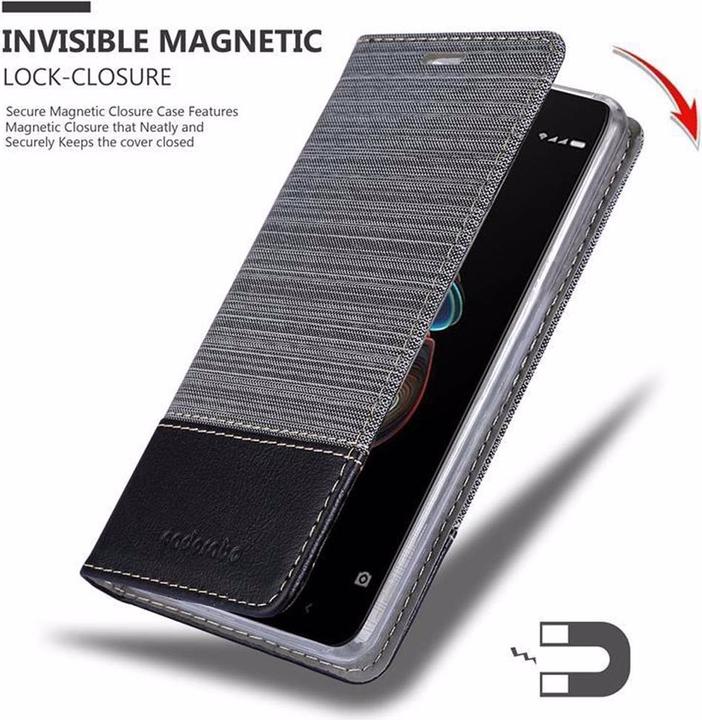 Image du produit Cadorabo Couverture look jeans Book (Xiaomi Redmi 5A)
