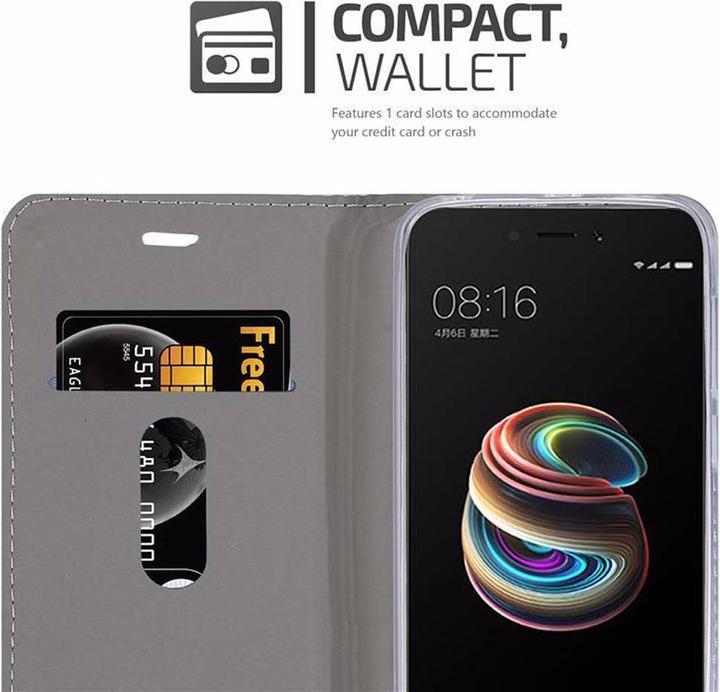 Image du produit Cadorabo Couverture look jeans Book (Xiaomi Redmi 5A)