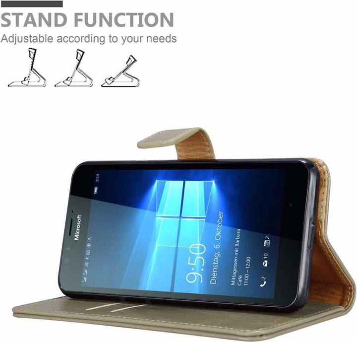 Produktbild Cadorabo Book Luxury Cover (Nokia Lumia 950 XL)