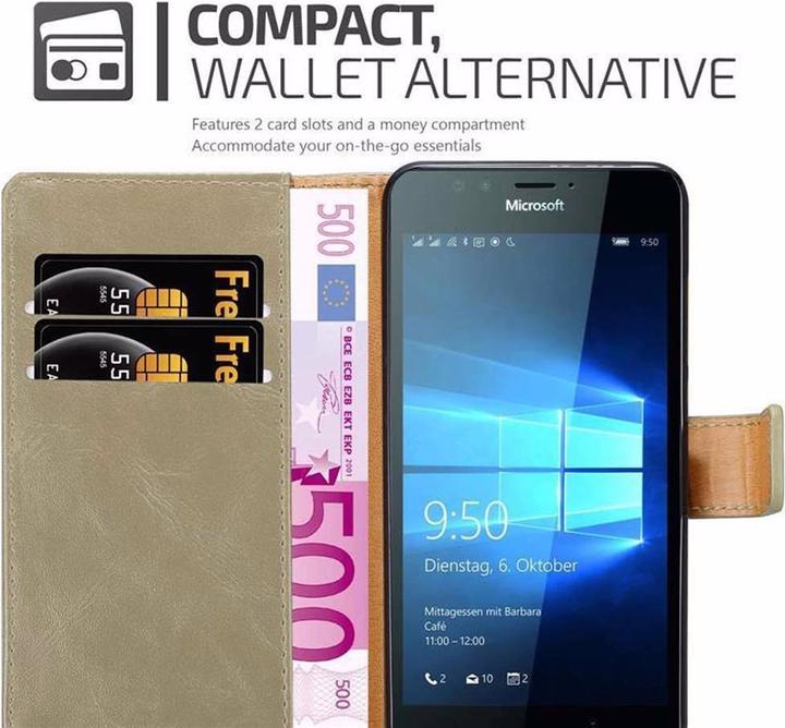 Produktbild Cadorabo Book Luxury Cover (Nokia Lumia 950 XL)