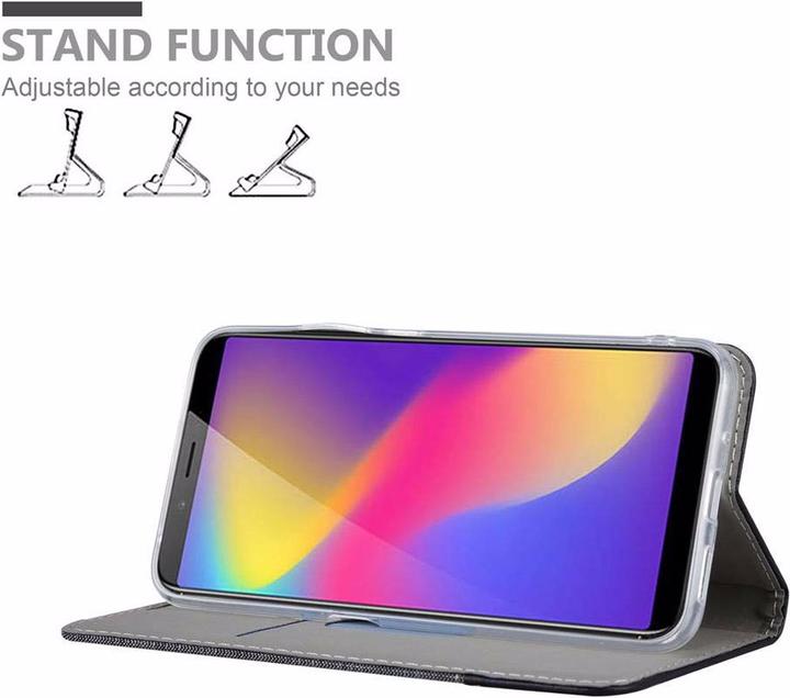 Produktbild Cadorabo Book Jeans Optik Cover (ZTE Nubia N3)