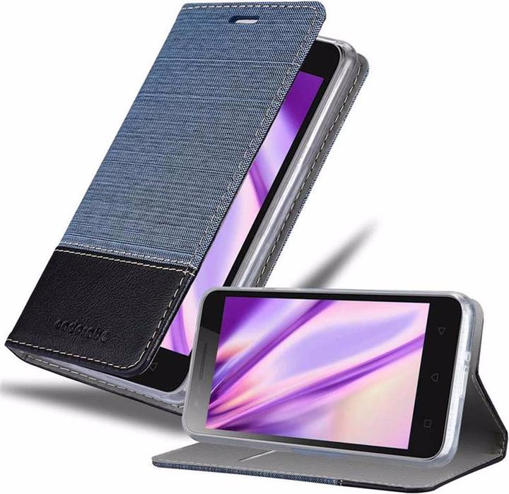 Produktbild Cadorabo Book Jeans Optik Cover (Lenovo C2)