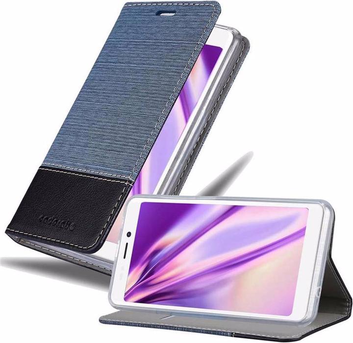 Productafbeelding Cadorabo Boek Jeans Optiek Cover (Wiko Jerry 3)