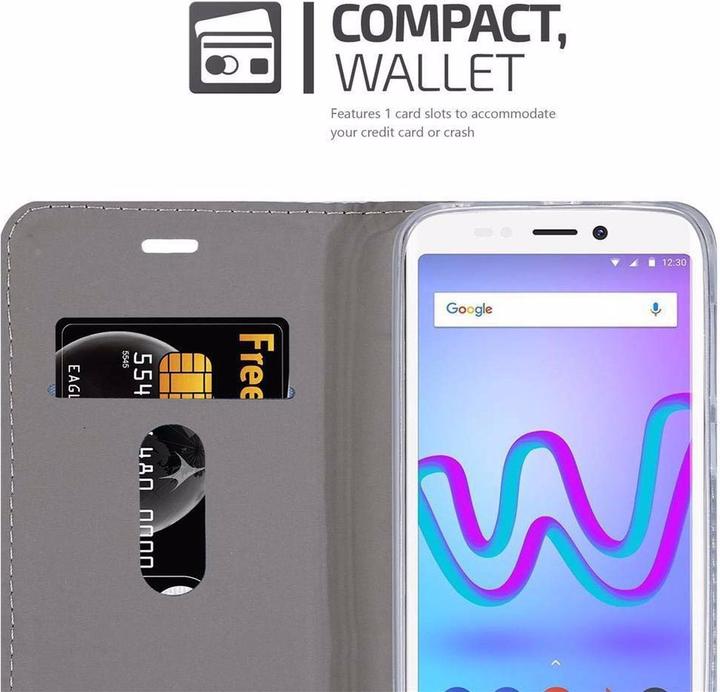 Productafbeelding Cadorabo Boek Jeans Optiek Cover (Wiko Jerry 3)