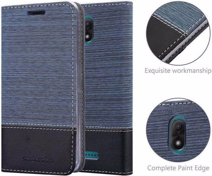 Productafbeelding Cadorabo Boek Jeans Optiek Cover (Wiko Jerry 3)