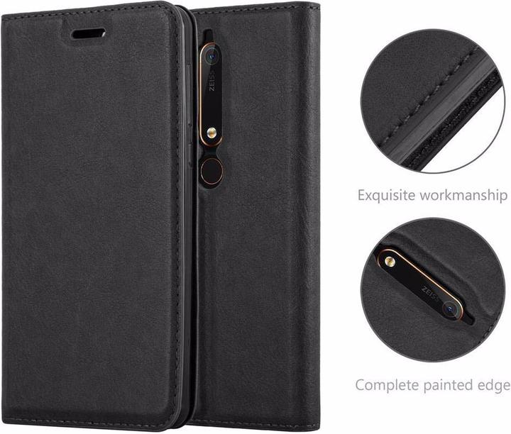 Produktbild Cadorabo Book Invisible Magnet Cover (Nokia 6.1)
