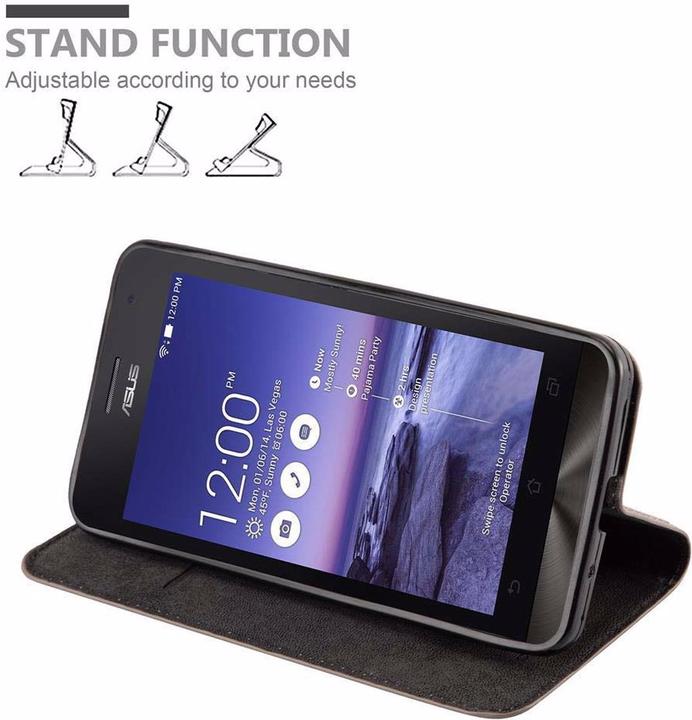 Produktbild Cadorabo Book Invisible Magnet Cover (Asus Zenfone 5 (ZE620KL))