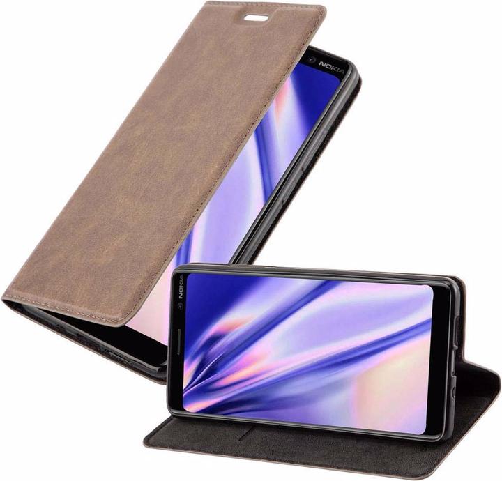 Actual product image Cadorabo Book Invisible Magnet Cover (Nokia 7 Plus)