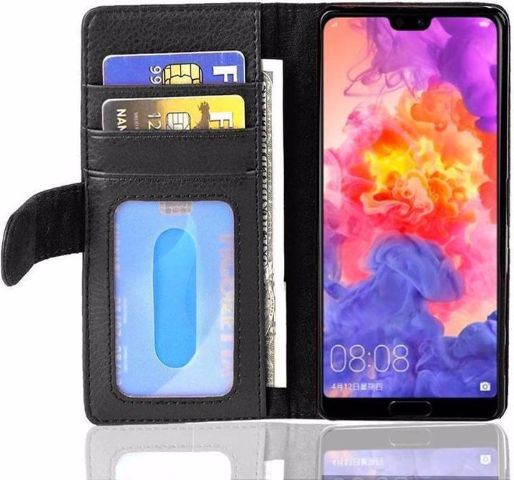 Produktbild Cadorabo Book mit 3 Kartenfächer Cover (Huawei P20)