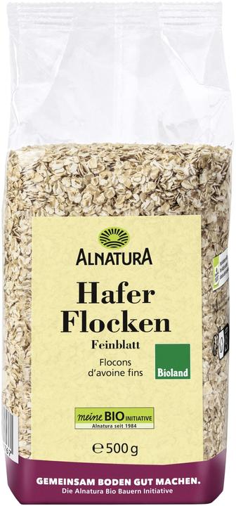 Immagine prodotto Alnatura Fiocchi d'avena a foglia fine (500 g)