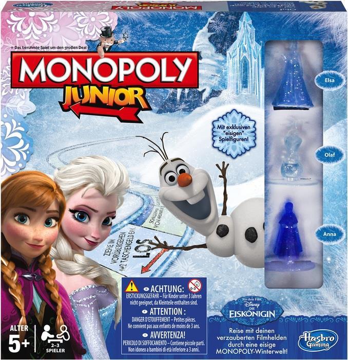 Image du produit Hasbro Monopoly : Junior - Édition Frozen (Allemand)