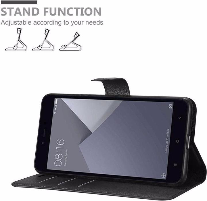 Produktbild Cadorabo Book mit Standfunktion Cover (Xiaomi Redmi Note 5A)