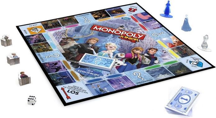 Image du produit Hasbro Monopoly : Junior - Édition Frozen (Allemand)