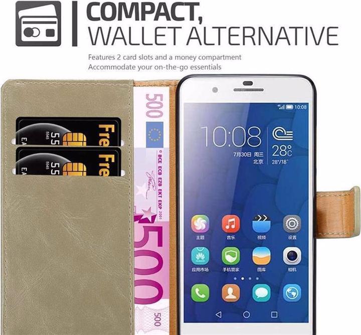 Produktbild Cadorabo Book Luxury Cover (Honor 6 Plus)