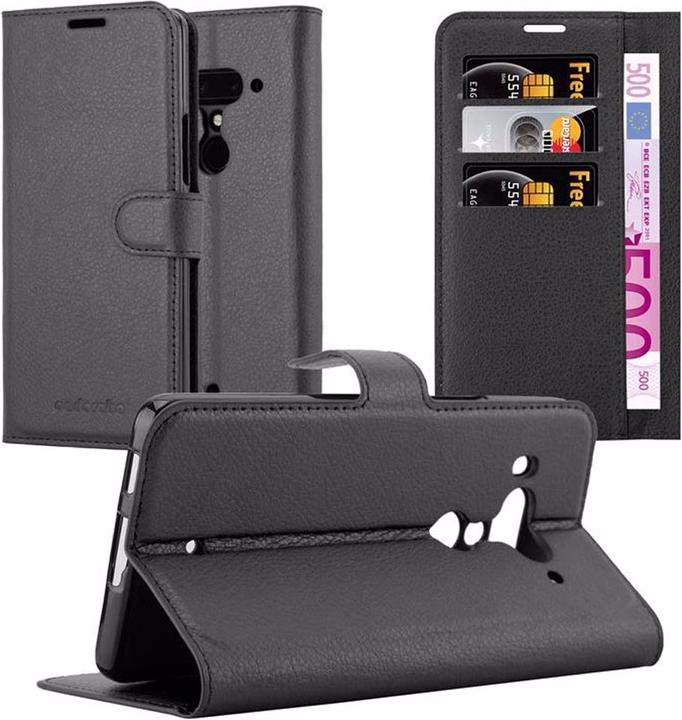 Produktbild Cadorabo Book mit Standfunktion Cover (HTC U12+)