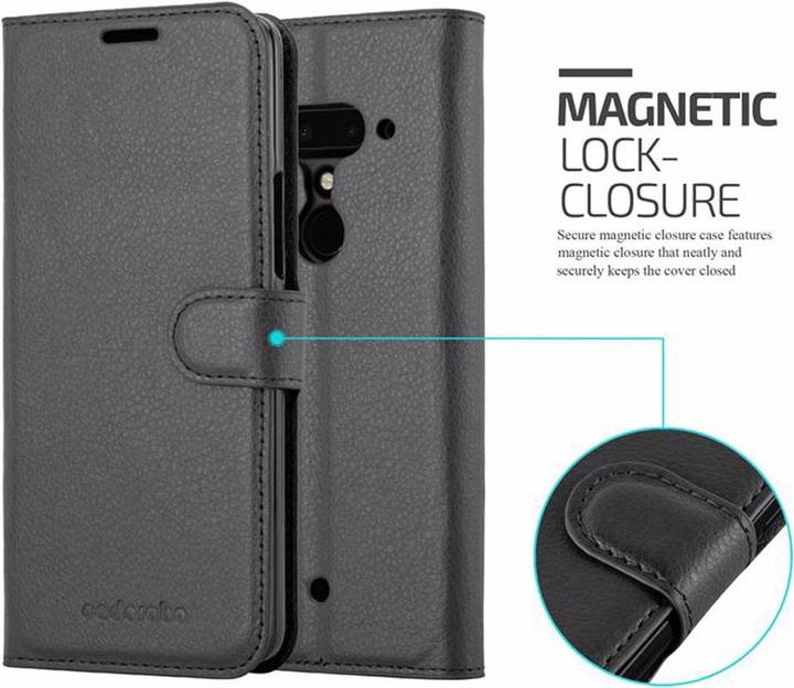 Produktbild Cadorabo Book mit Standfunktion Cover (HTC U12+)