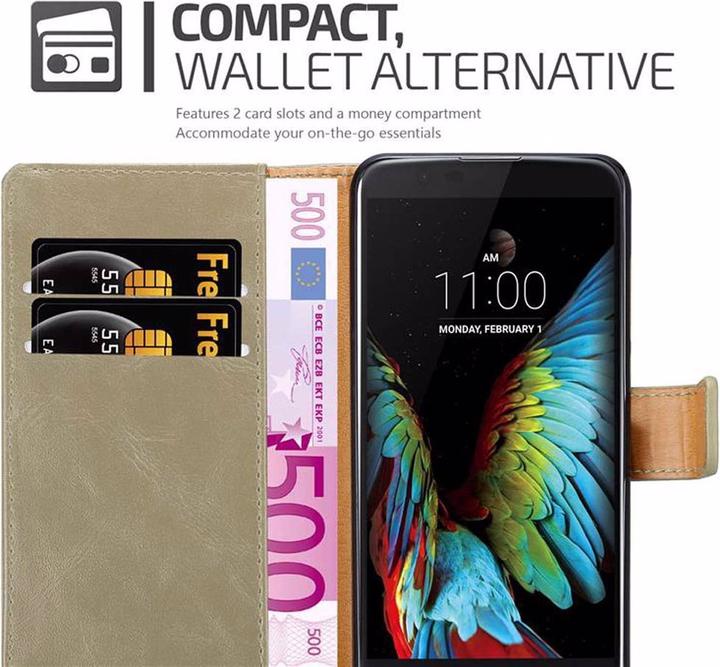 Image du produit Cadorabo Book Couverture de luxe (LG K10)