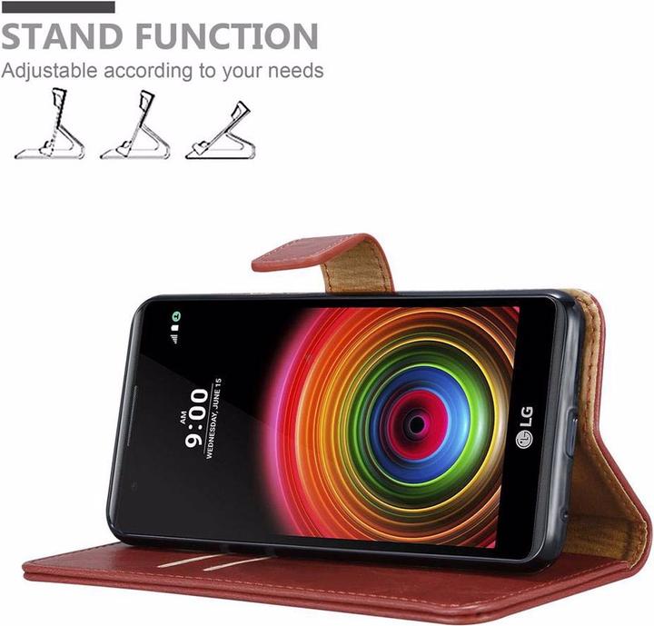 Actual product image Cadorabo Book Luxury Cover (LG X Power)