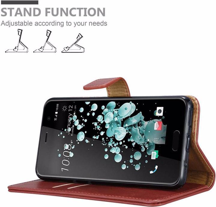Actual product image Cadorabo Book Luxury Cover (HTC U Play)