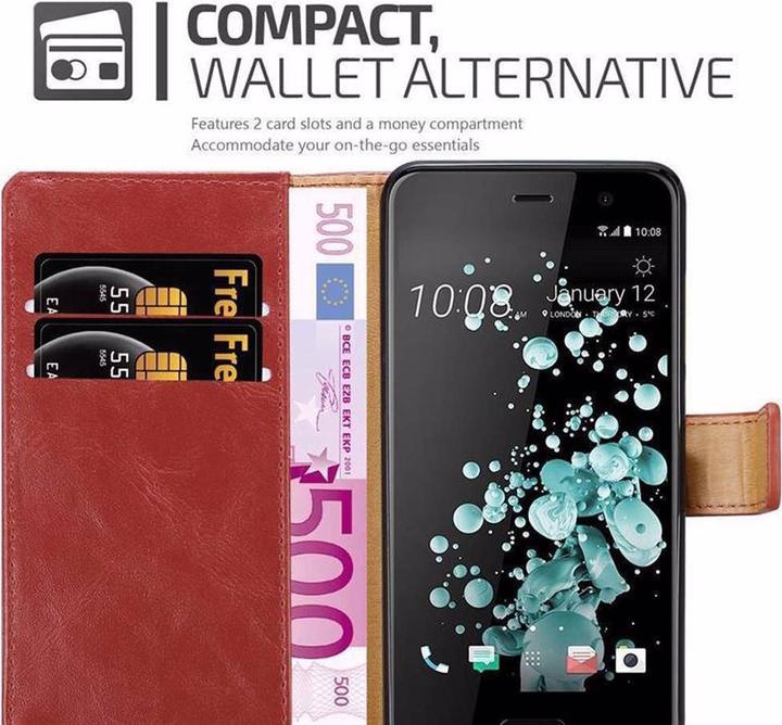 Actual product image Cadorabo Book Luxury Cover (HTC U Play)