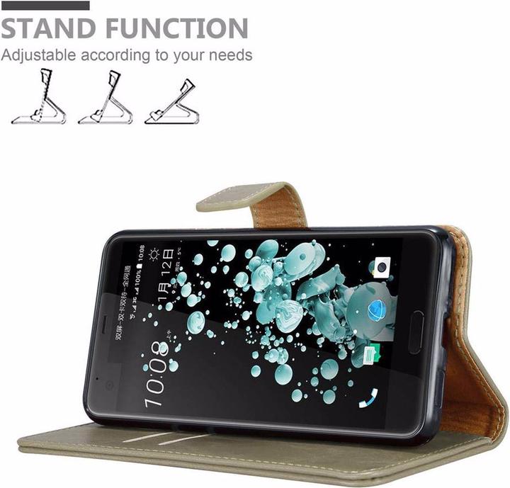 Produktbild Cadorabo Book Luxury Cover (HTC U Ultra)