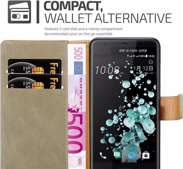 Produktbild Cadorabo Book Luxury Cover (HTC U Ultra)