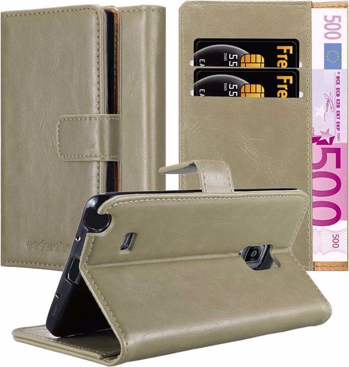 Produktbild Cadorabo Book Luxury Cover (Samsung Galaxy Note Edge)