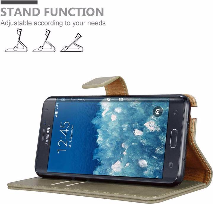 Produktbild Cadorabo Book Luxury Cover (Samsung Galaxy Note Edge)