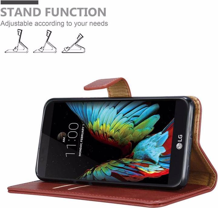 Actual product image Cadorabo Book Luxury Cover (LG K10)