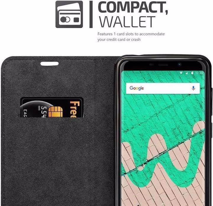 Productafbeelding Cadorabo Boek Onzichtbare Magneethoes (Wiko View Max)