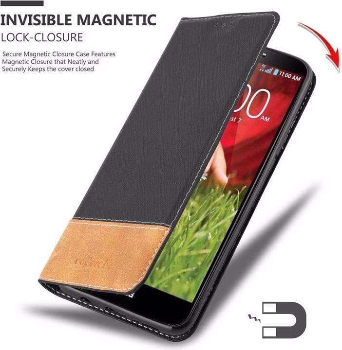 Produktbild Cadorabo Book X-Wallet Cover (LG G2)