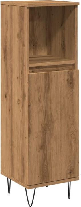 Produktbild VidaXL Badschrank Midischrank Badezimmerschrank Badmöbel Schrank Artisan-Eiche (30 x 30 x 100 cm)